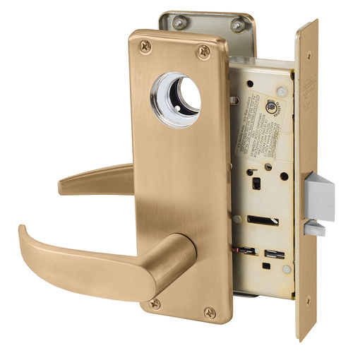 Manufacturing Mortise Lock Satin Bronze Clear Coated