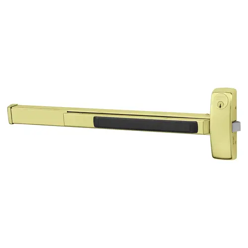 Manufacturing Rim Exit Devices Bright Brass