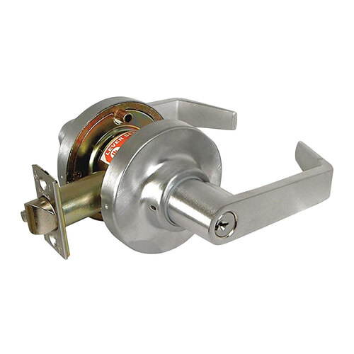 USA Cylindrical Lock Satin Chrome