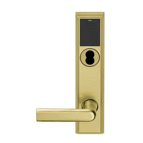 Wireless Mortise Lock Satin Brass