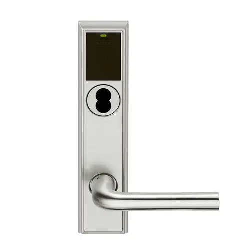 Wireless Mortise Lock Satin Nickel Plated Clear Coated