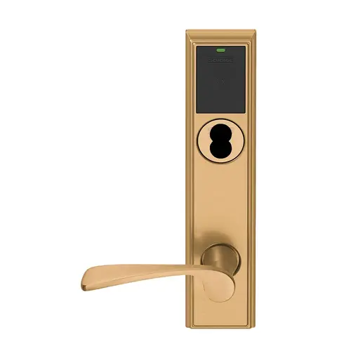 Wireless Mortise Lock Satin Bronze Clear Coated