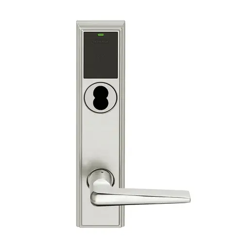 Wireless Mortise Lock Satin Nickel Plated Clear Coated