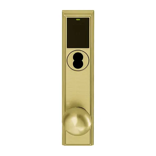 Wireless Mortise Lock Satin Brass