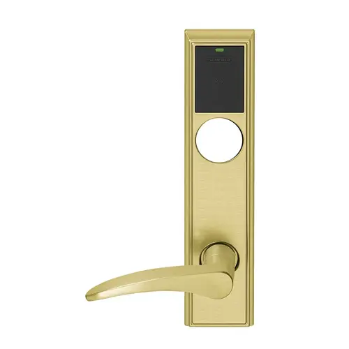 Wireless Mortise Lock Satin Brass