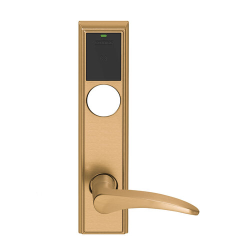 Wireless Mortise Lock Satin Bronze Clear Coated