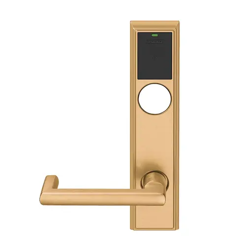 Wireless Mortise Lock Satin Bronze Clear Coated