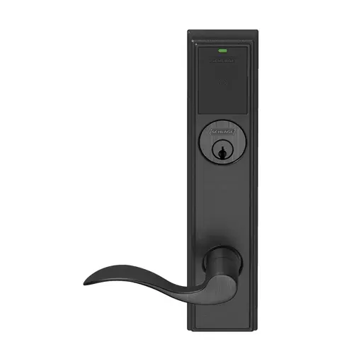 Wireless Mortise Lock Flat Black Coated