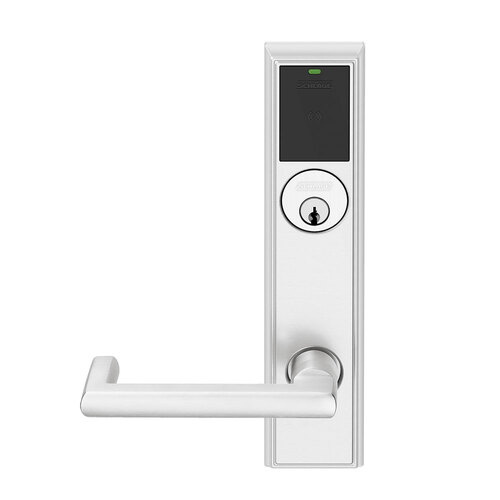 Wireless Mortise Lock Bright Chrome