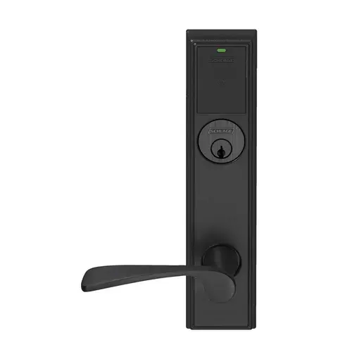 Wireless Mortise Lock Flat Black Coated