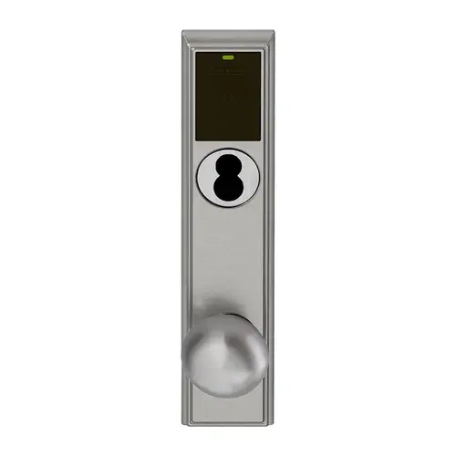 Wireless Mortise Lock Satin Nickel Plated Clear Coated