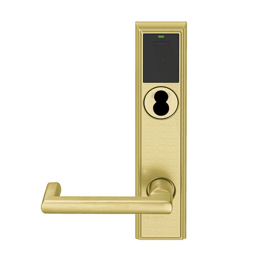 Wireless Mortise Lock Satin Brass