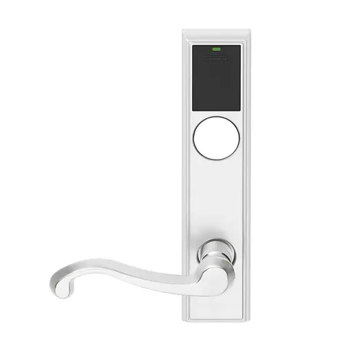 Wireless Mortise Lock Bright Chrome