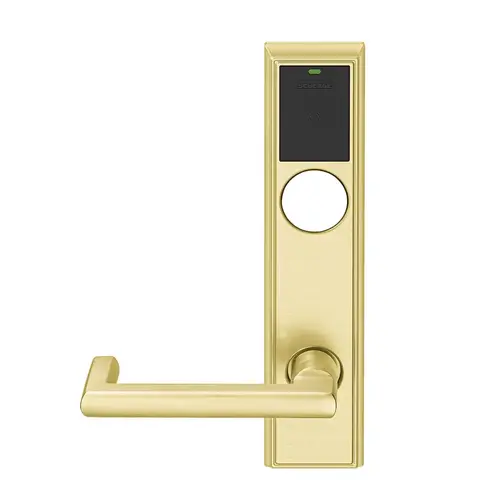 Wireless Mortise Lock Satin Brass