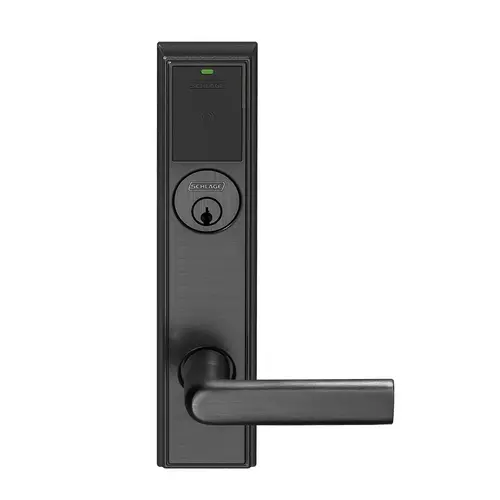 Wireless Mortise Lock Flat Black Coated