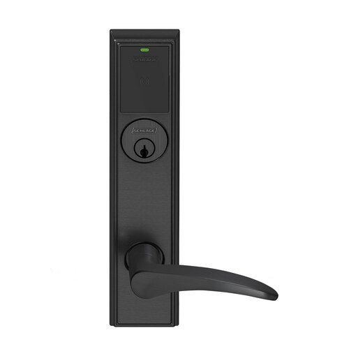 Wireless Mortise Lock Flat Black Coated