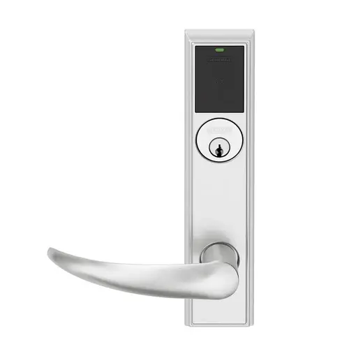 Wireless Mortise Lock Bright Chrome