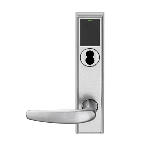 Wireless Mortise Lock Bright Chrome