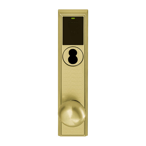 Wireless Mortise Lock Satin Brass