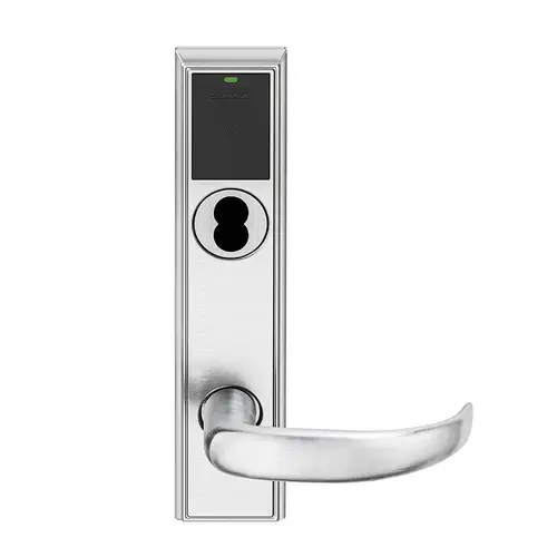 Wireless Mortise Lock Bright Chrome