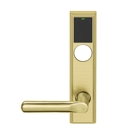 Wireless Mortise Lock Satin Brass