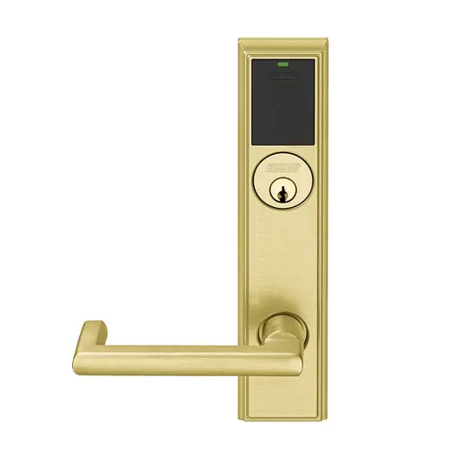 Wireless Mortise Lock Satin Brass