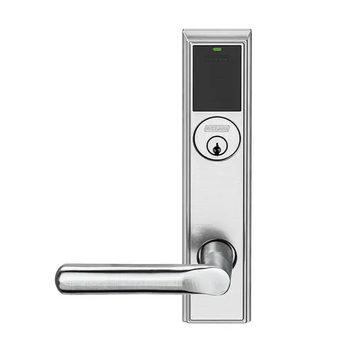 Wireless Mortise Lock Bright Chrome