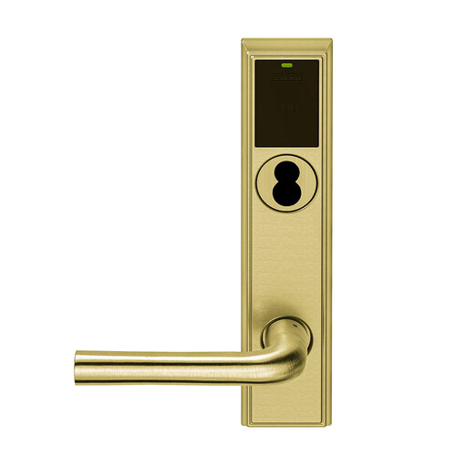 Wireless Mortise Lock Satin Brass