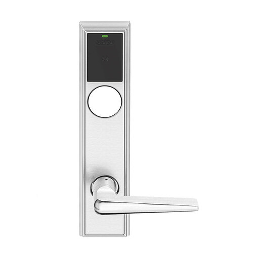 Wireless Mortise Lock Bright Chrome