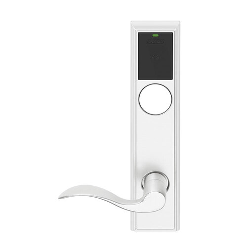 Wireless Mortise Lock Bright Chrome