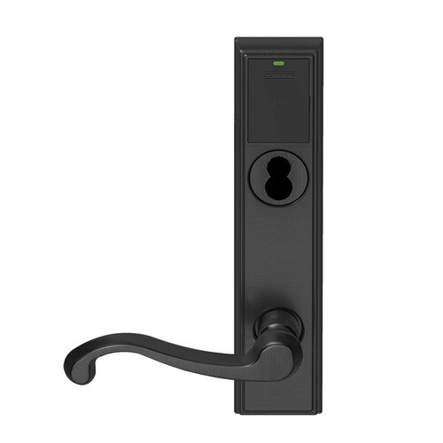 Wireless Mortise Lock Flat Black Coated