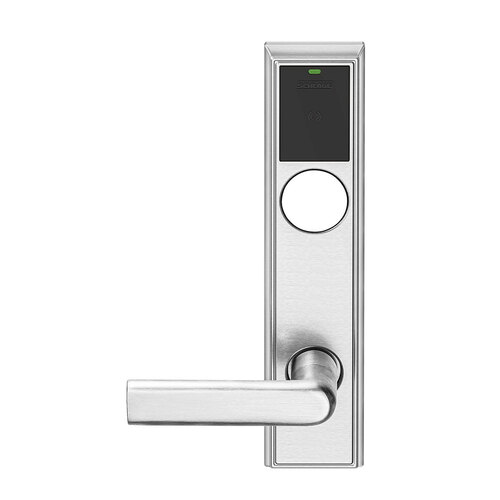 Wireless Mortise Lock Bright Chrome