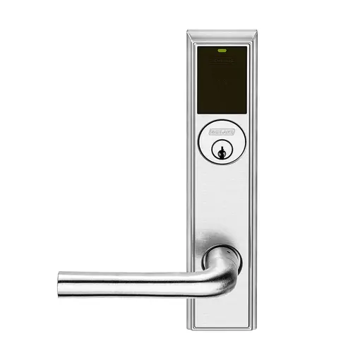 Wireless Mortise Lock Bright Chrome