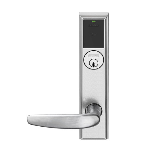 Wireless Mortise Lock Bright Chrome