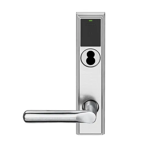 Wireless Mortise Lock Bright Chrome