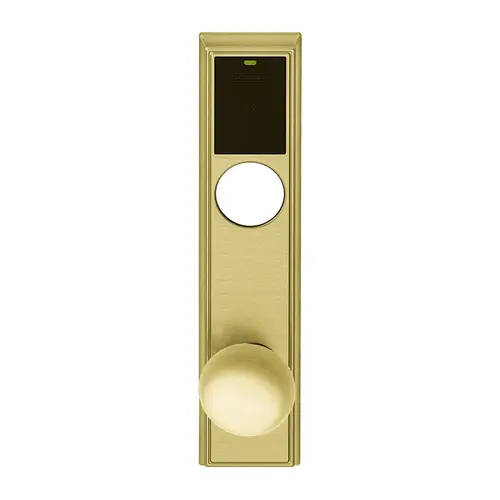 Wireless Mortise Lock Satin Brass