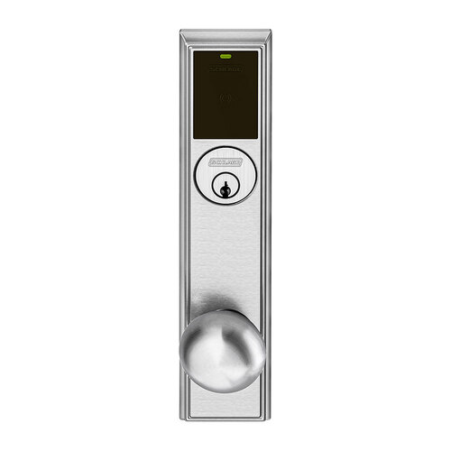 Wireless Mortise Lock Bright Chrome