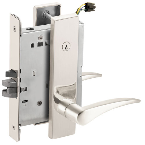 Electric Mortise Lock Bright Chrome