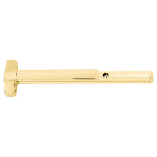 Concealed Vertical Cable Exit Devices Bright Brass