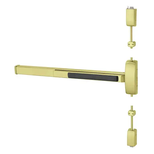 Manufacturing Exit Device Satin Brass