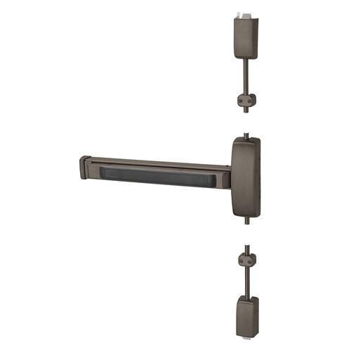 Surface Vertical Rod Exit Device Dark Oxidized Bronze