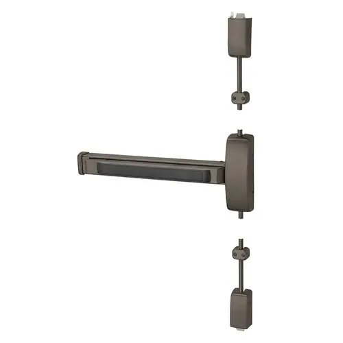 Surface Vertical Rod Exit Devices Dark Oxidized Bronze