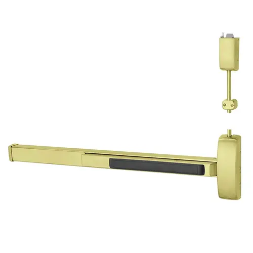 Exit Device Satin Brass