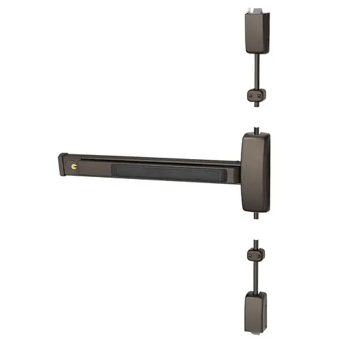 Surface Vertical Rod Exit Device Dark Oxidized Bronze