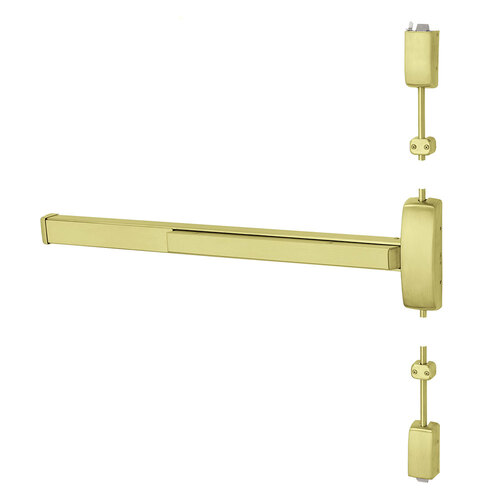 Manufacturing Exit Device Satin Brass