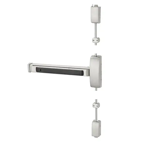 Surface Vertical Rod Exit Devices Satin Stainless Steel