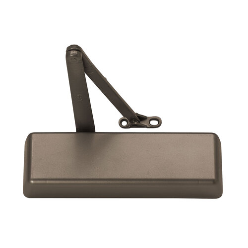 Surface Closers Satin Bronze Blackened Satin Relieved Clear Coated