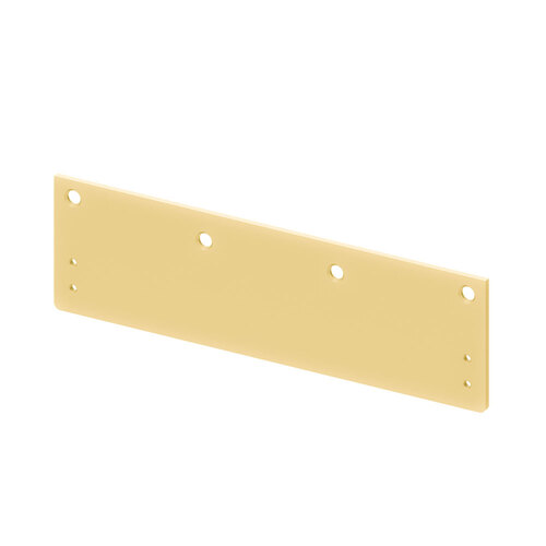 Door Closer Mounting Plates Brass Painted