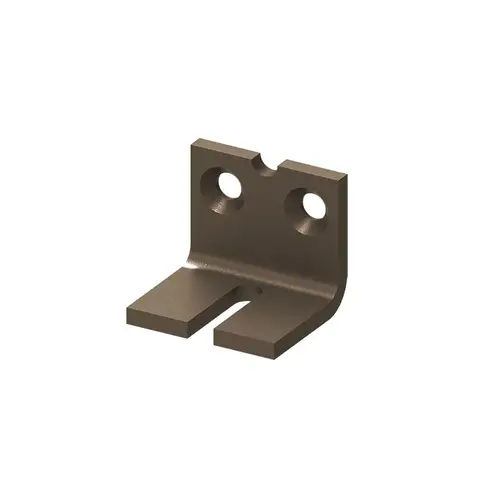 Door Closer Mounting Plates Statuary Bronze Painted