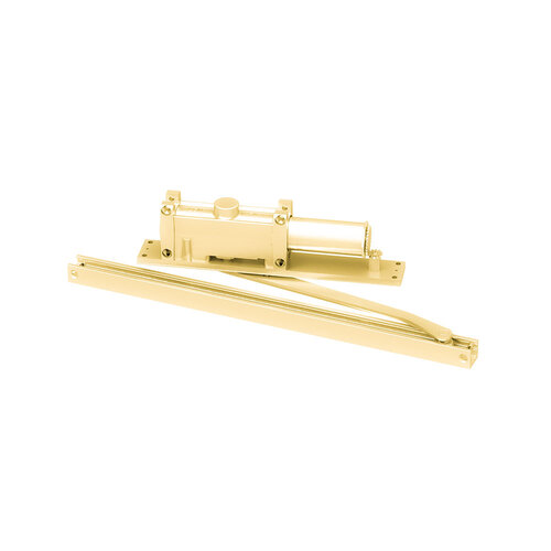 Concealed Overhead Closers Bright Brass Plated